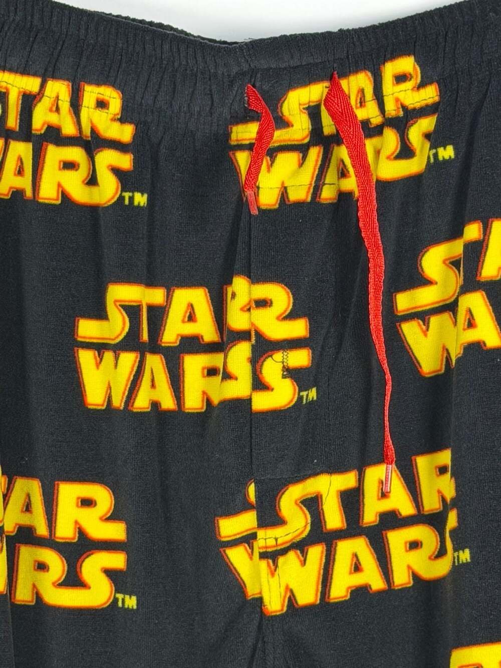 Star Wars Logo Print Men's Fleece Pajama Lounge Pants - Picture 4 of 5